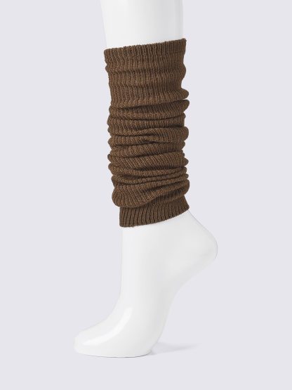 レッグウォーマー - 38 DARK BROWN
