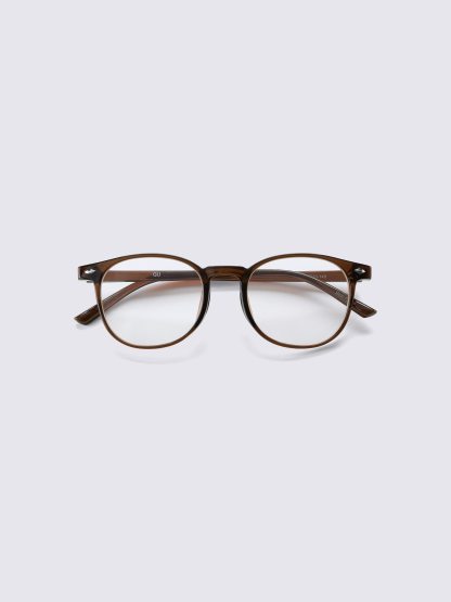 UVカットボスリントンサングラス - 38 DARK BROWN