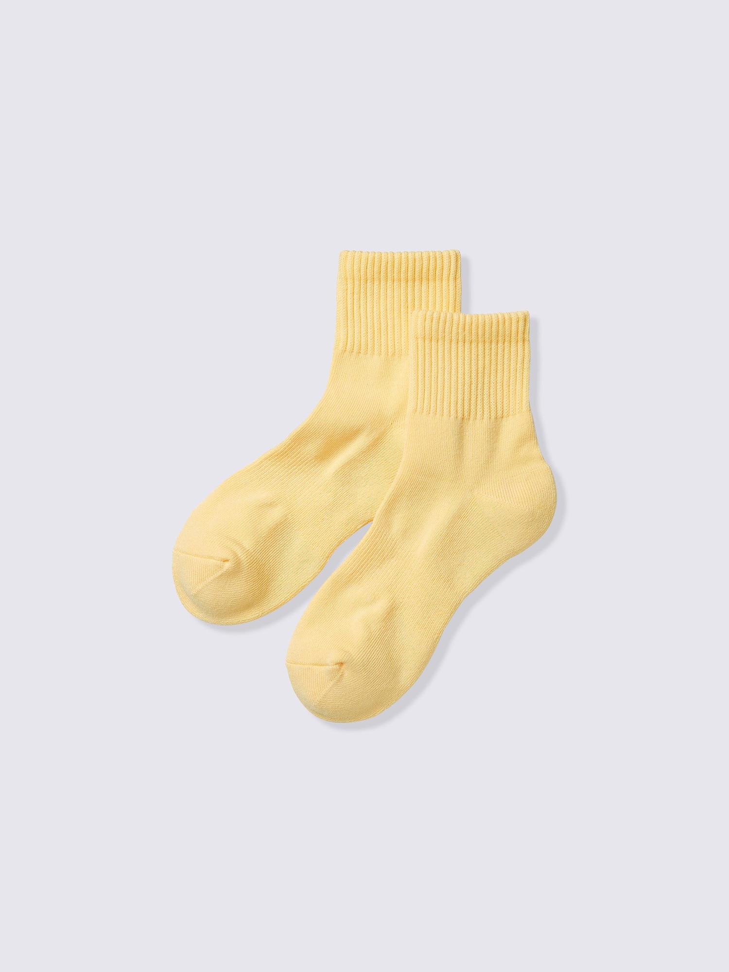 リブパイルアンクルソックス - 42 YELLOW