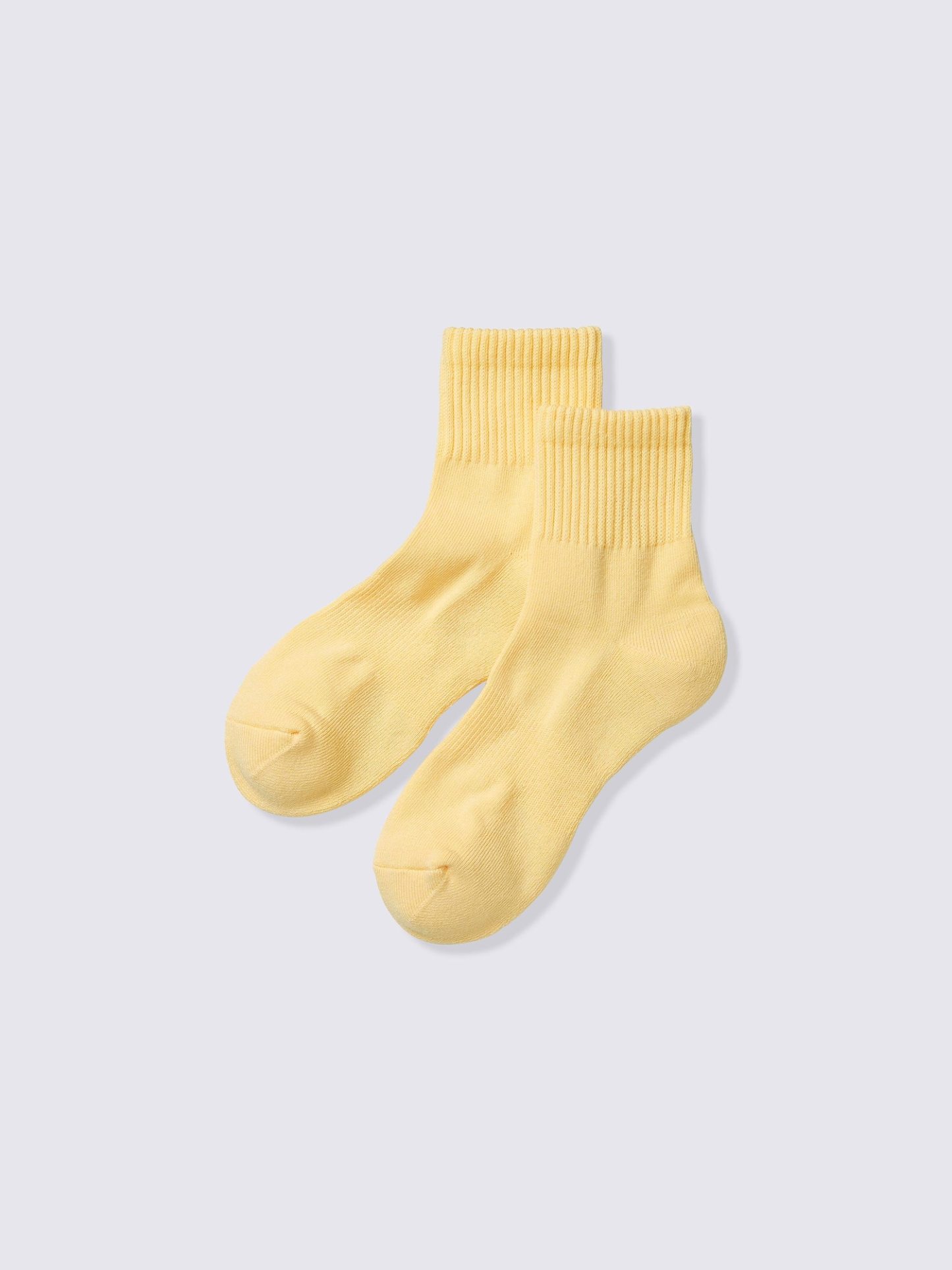 リブパイルアンクルソックス - 42 YELLOW
