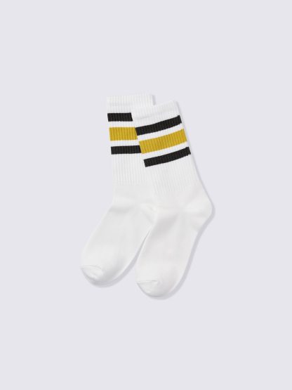 クルーソックス(ライン) - 43 YELLOW