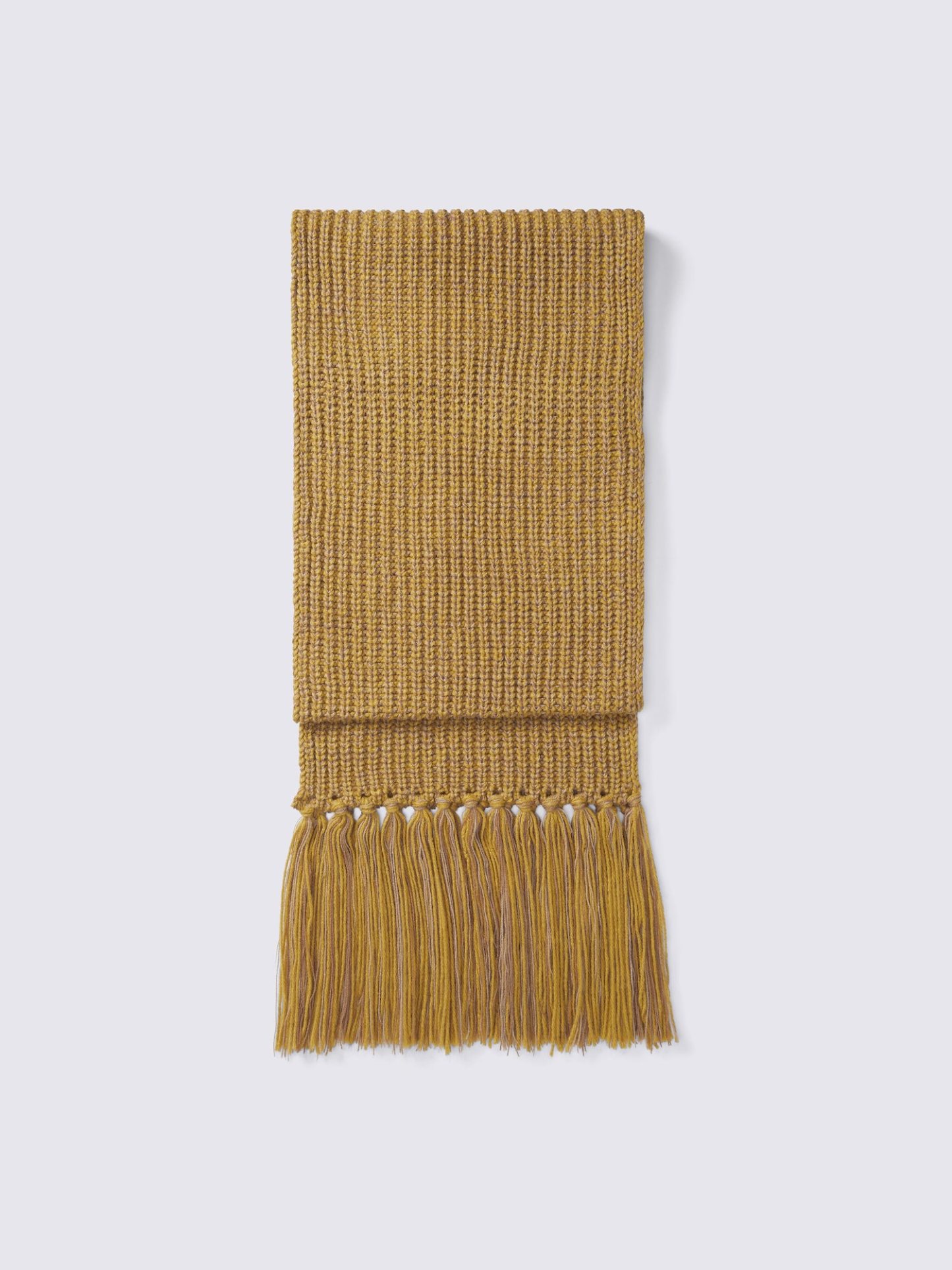 メランジバルキーニットマフラー - 45 YELLOW