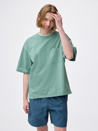 ドライボクシーT(5分袖) - 53 GREEN