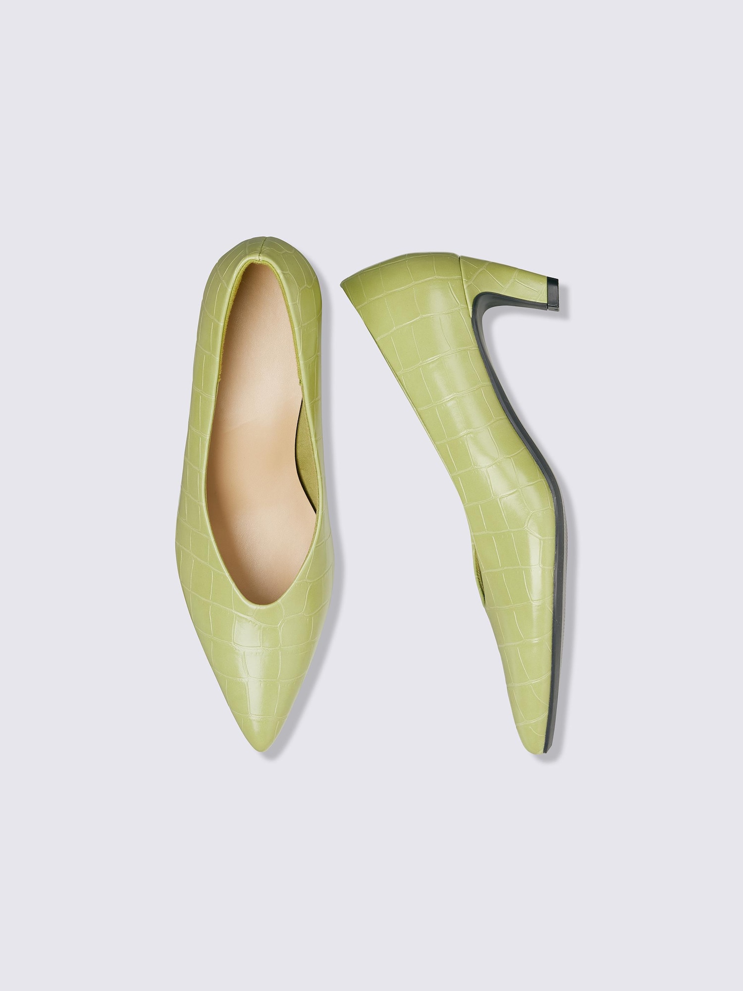 ディープカットパンプス - 53 GREEN