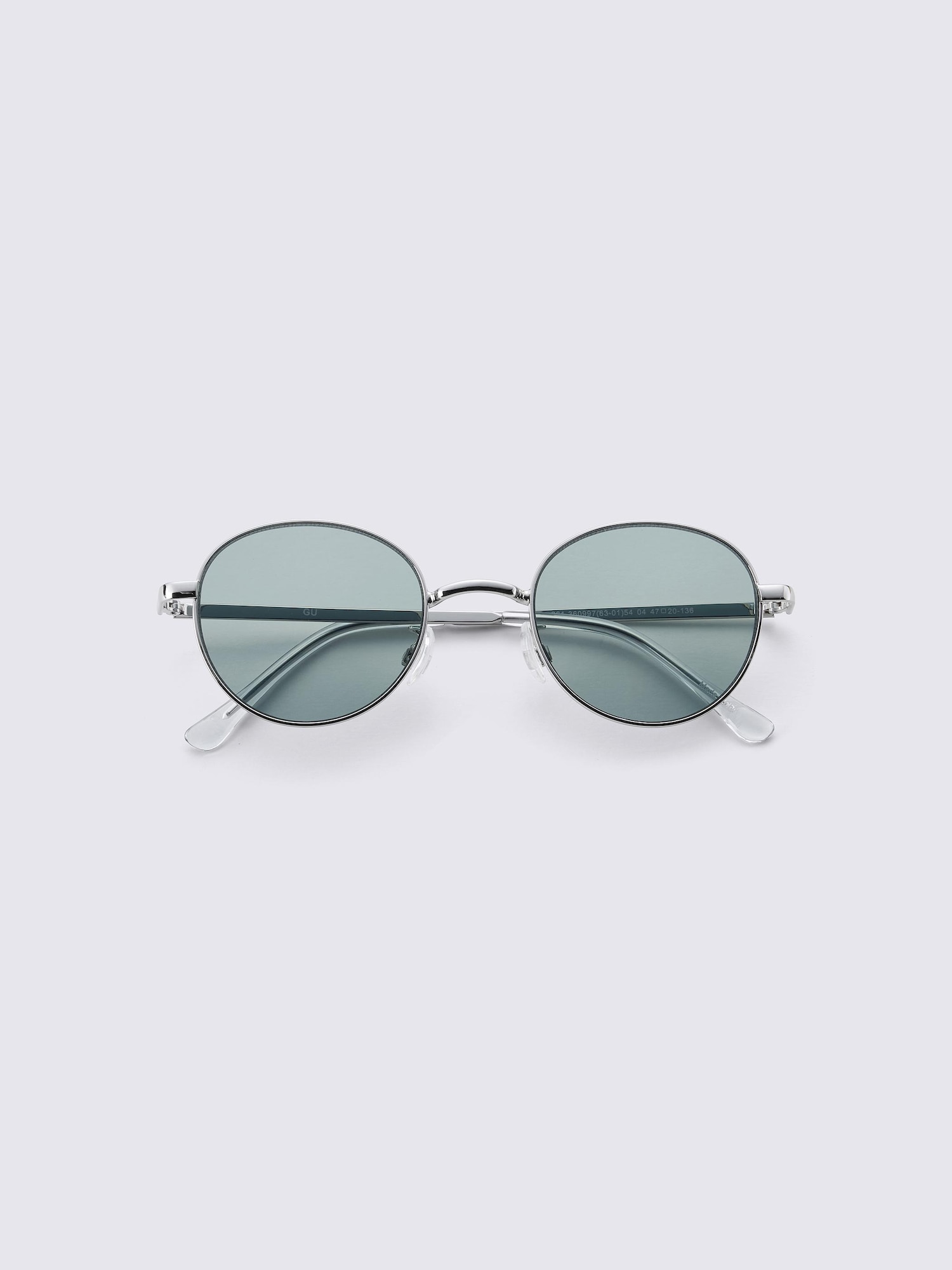 UVカットラウンドメタルサングラス - 54 GREEN