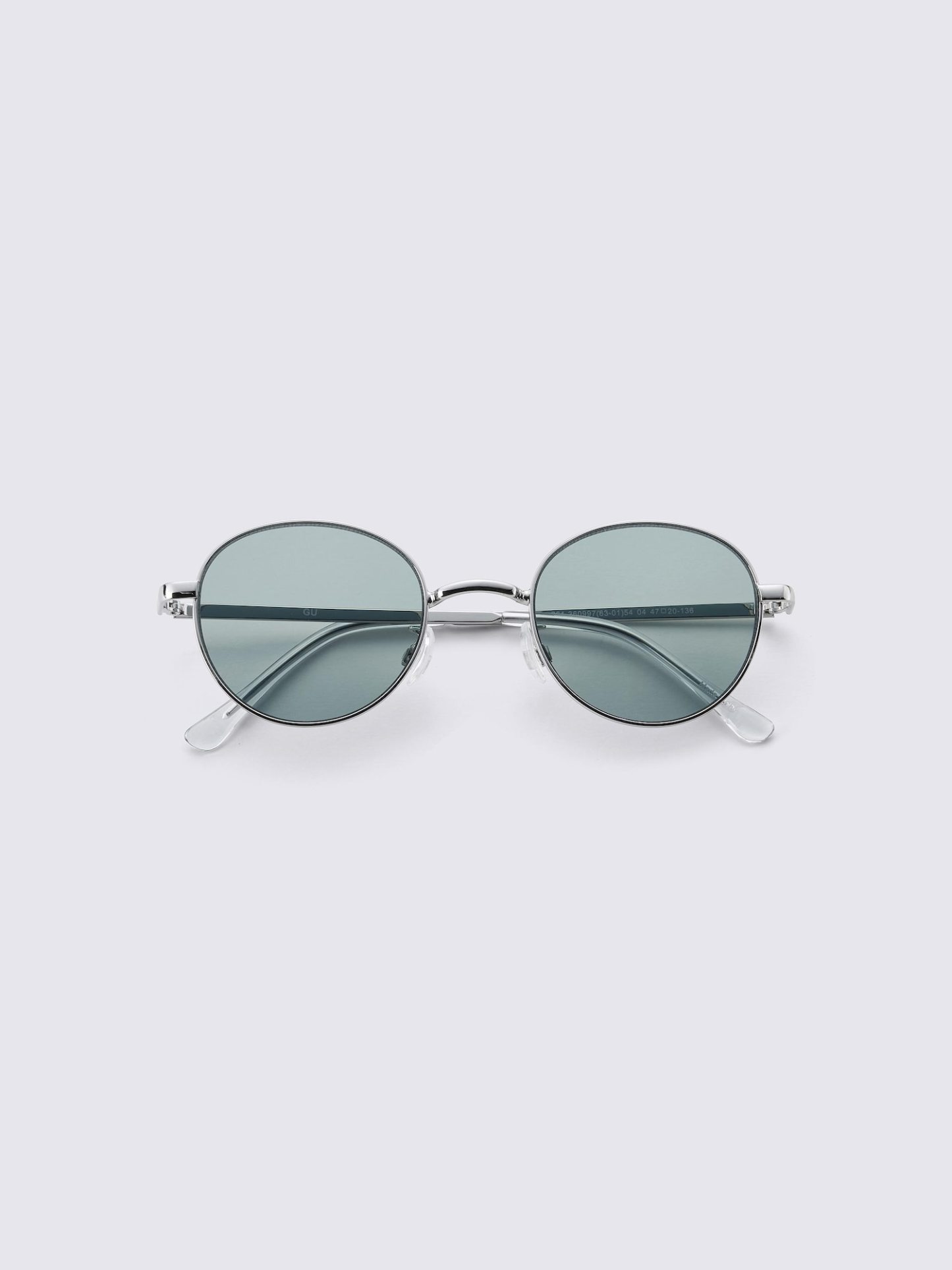 UVカットラウンドメタルサングラス - 54 GREEN