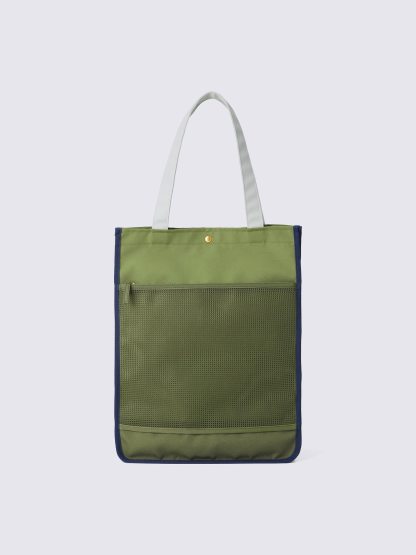 メッシュコンビネーショントートバッグ - 55 GREEN