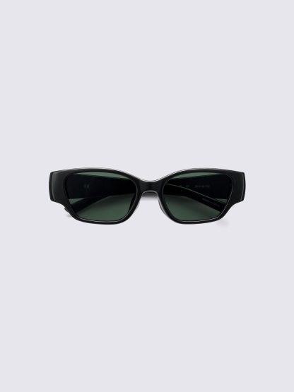 UVカットレクタングルサングラス - 57 OLIVE