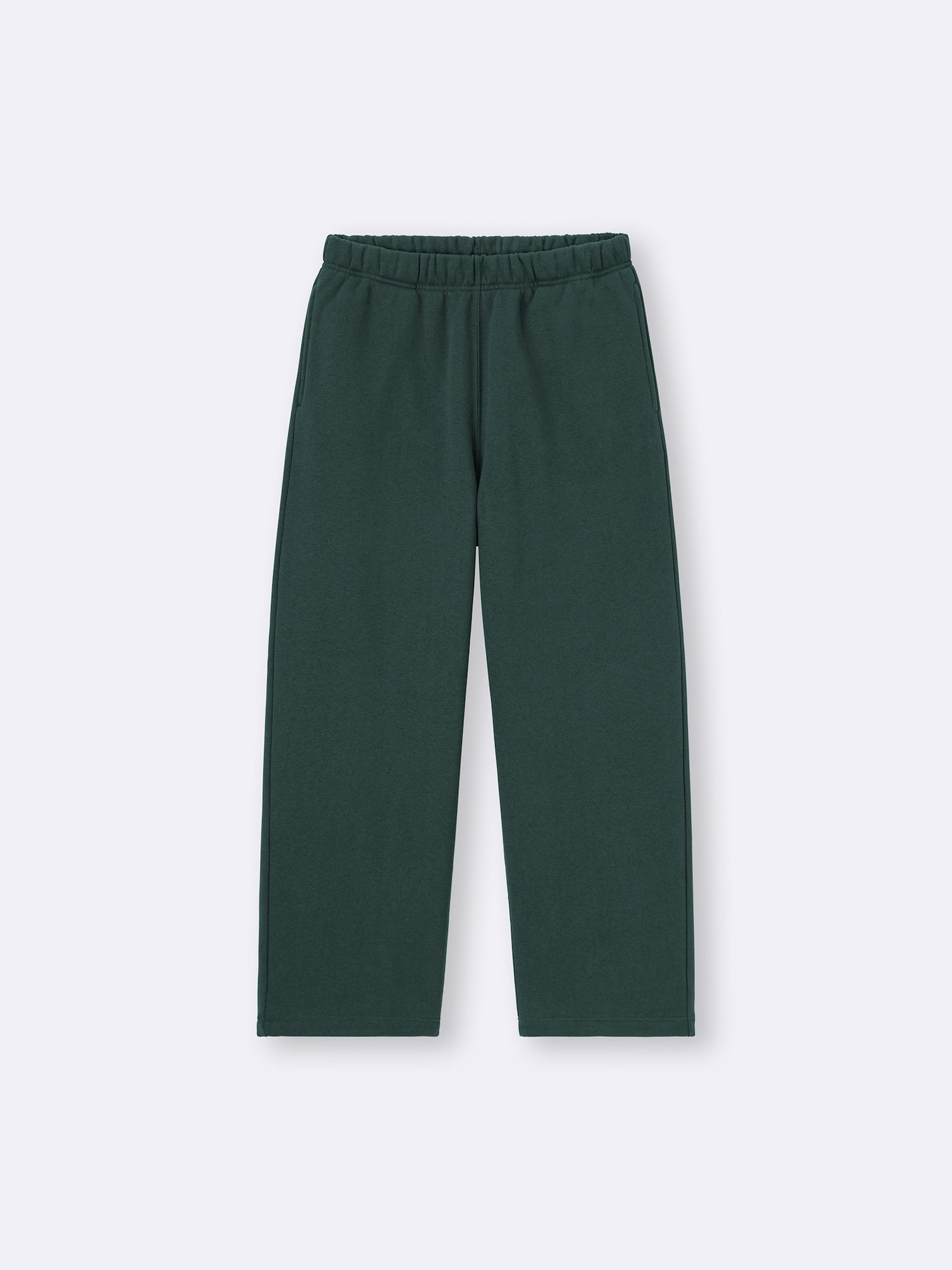 ヘビーウェイトスウェットワイドストレートパンツ(丈標準69.0～73.0cm) - 58 DARK GREEN