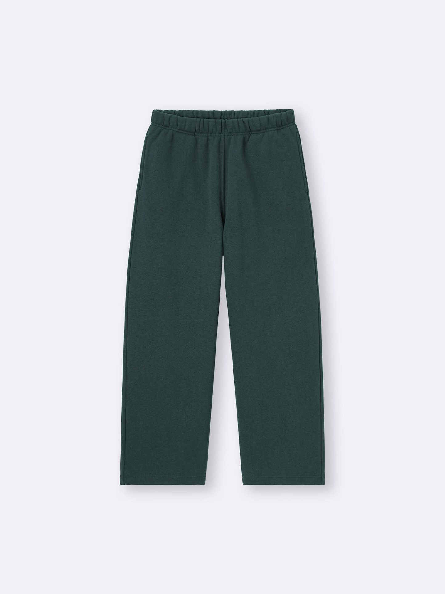 ヘビーウェイトスウェットワイドストレートパンツ(丈標準69.0～73.0cm) - 58 DARK GREEN