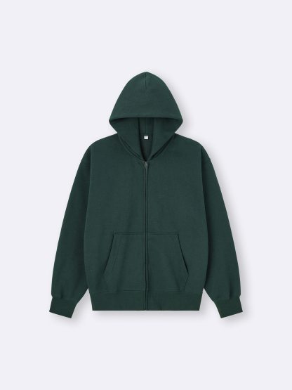 ヘビーウェイトスウェットフルジップパーカ(2025年度冬商品) - 58 DARK GREEN