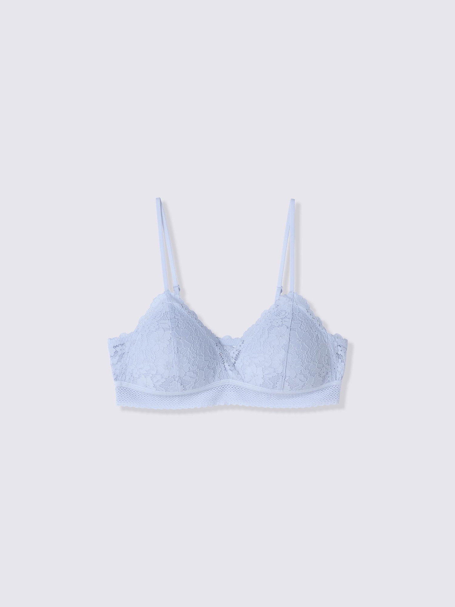 ブラレット(レース)(ノンワイヤー) - 61 BLUE