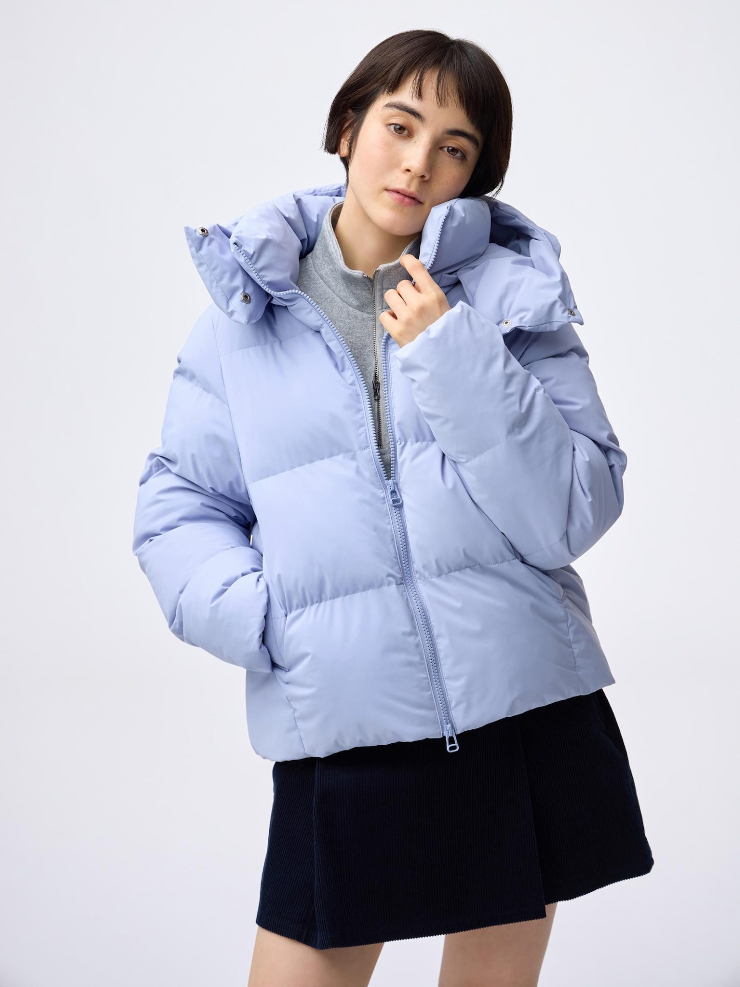 ウォームパデッドブルゾン(2025年度冬商品) - 63 BLUE