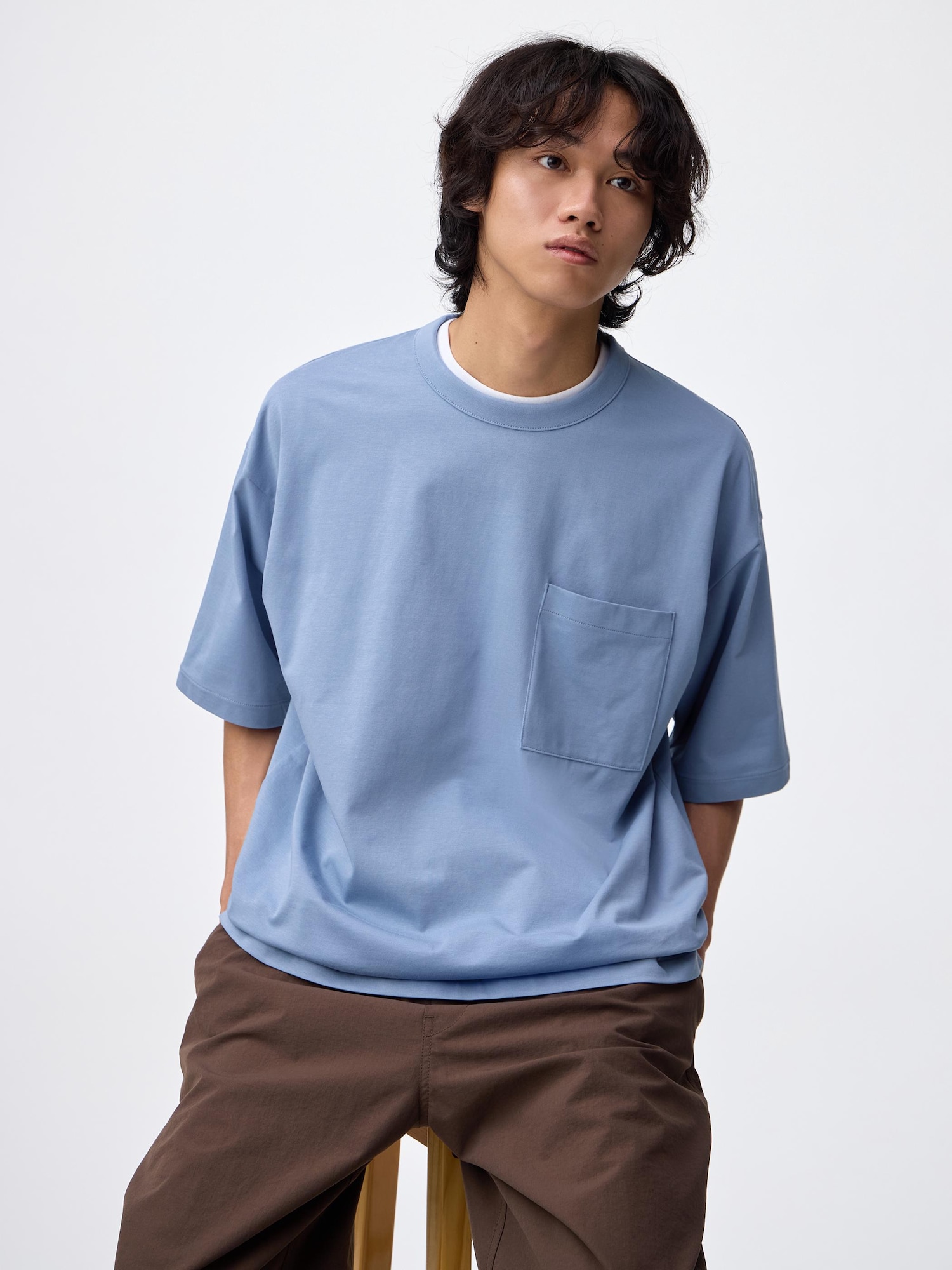 ドライボクシーT(5分袖) - 63 BLUE