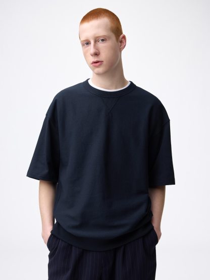 スウェT(5分袖) - 69 NAVY