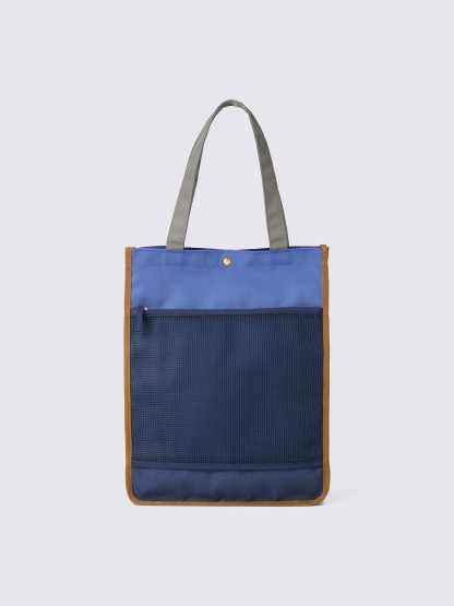 メッシュコンビネーショントートバッグ - 69 NAVY