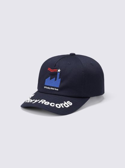 UVカットツイルキャップ Factory Records 1 - 69 NAVY