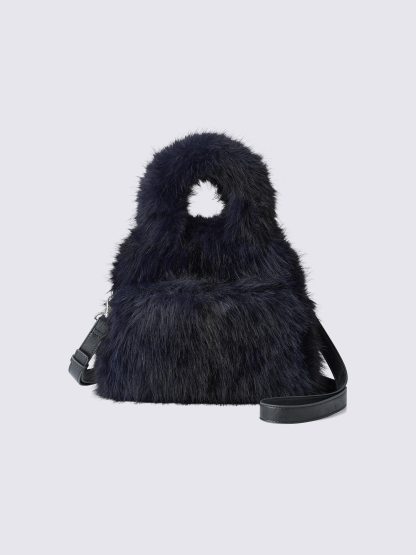 フラッフィーボストンバッグ - 69 NAVY