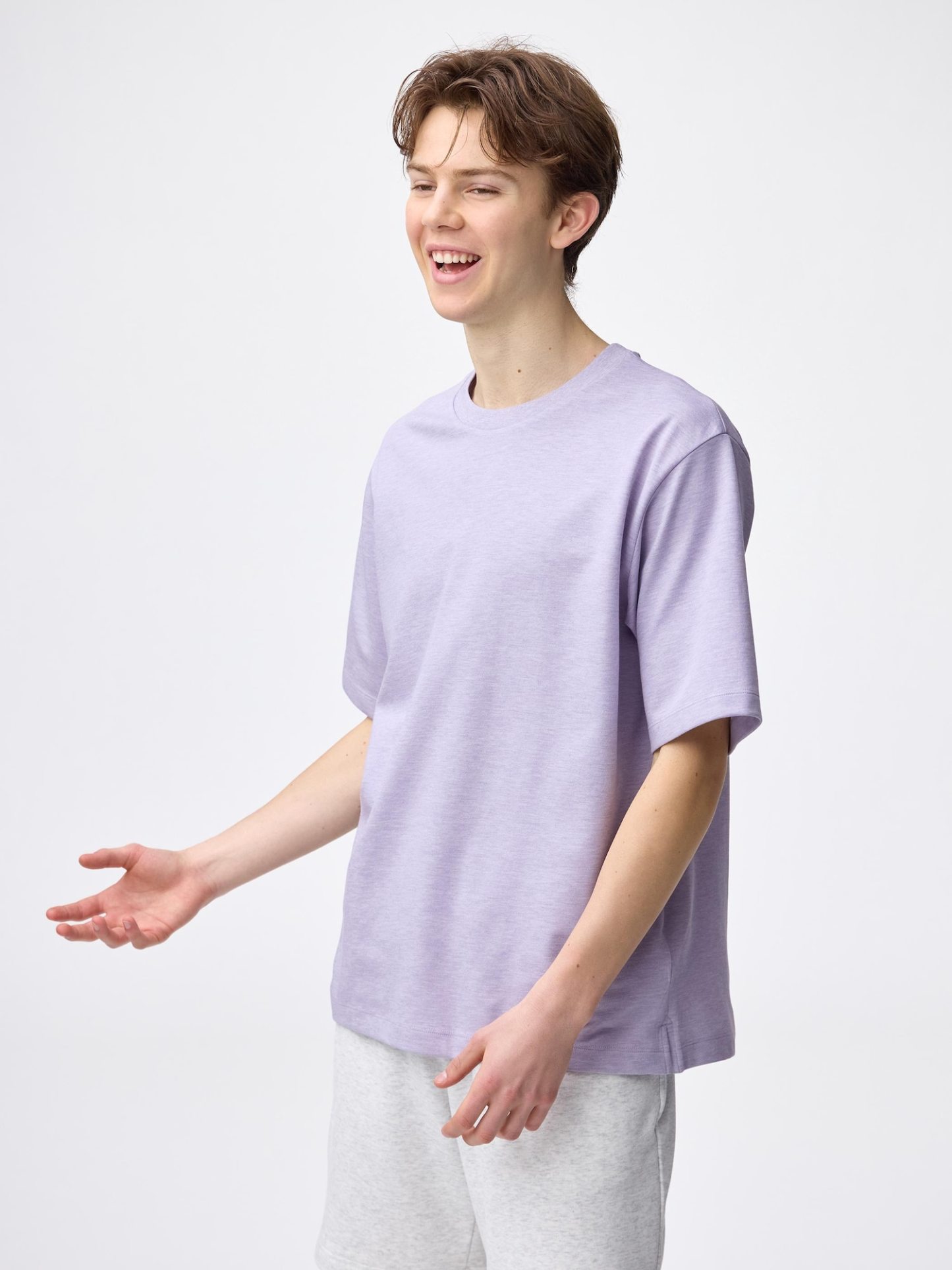 ドライポンチT(5分袖) - 71 PURPLE