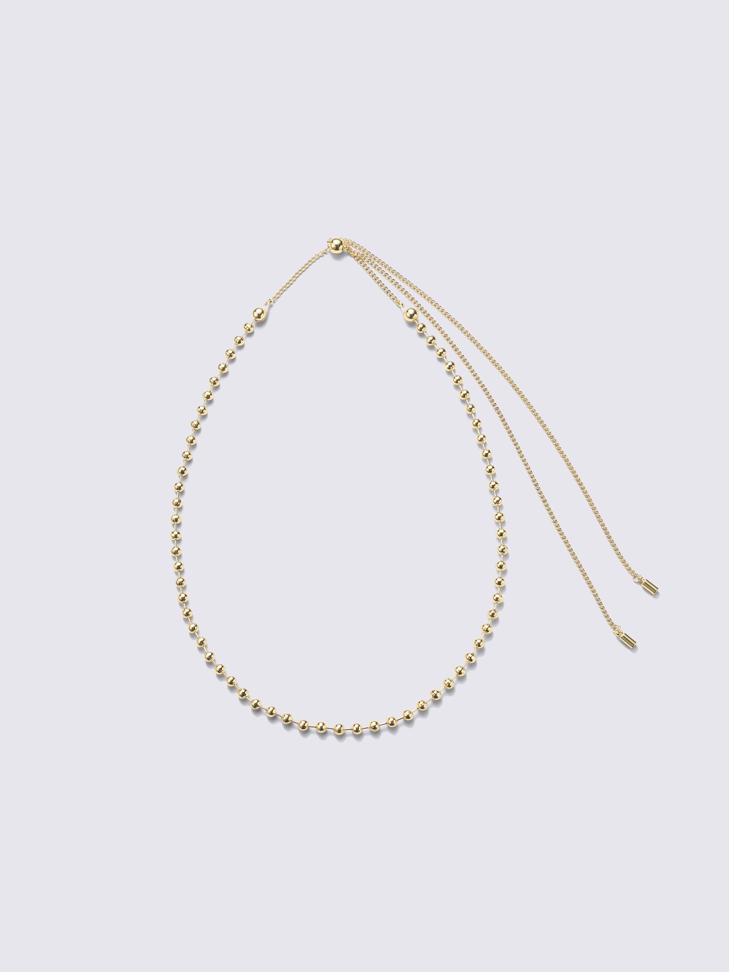 ボールチェーンネックレス - 86 GOLD