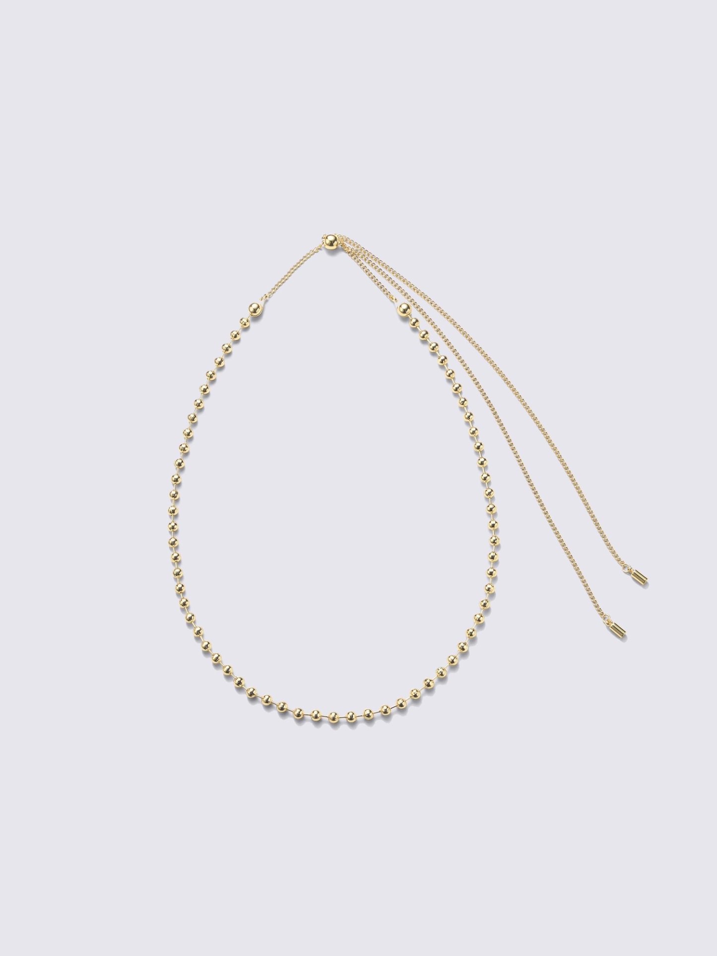 ボールチェーンネックレス - 86 GOLD