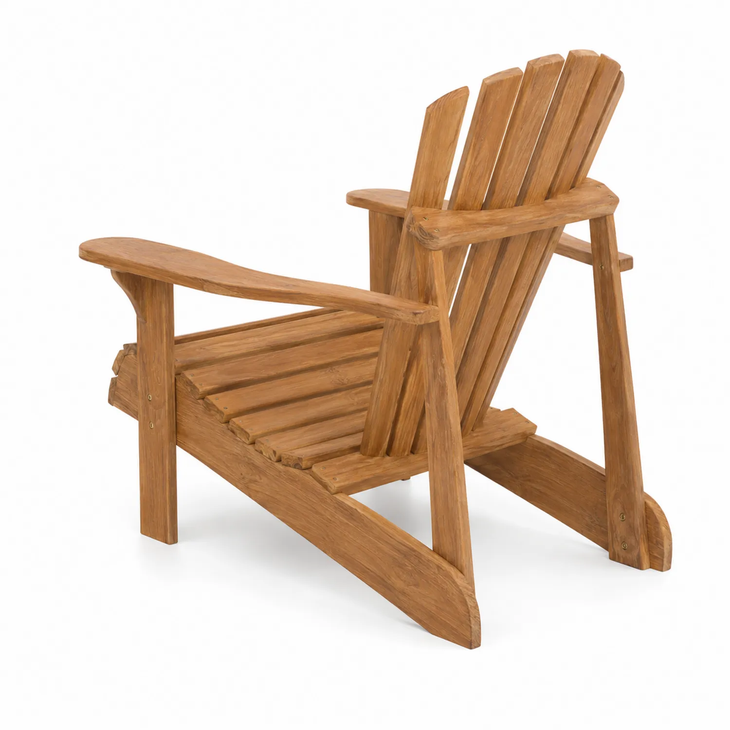 Silla de Madera de Teca para Exterior Marrón-Rusticvillaa