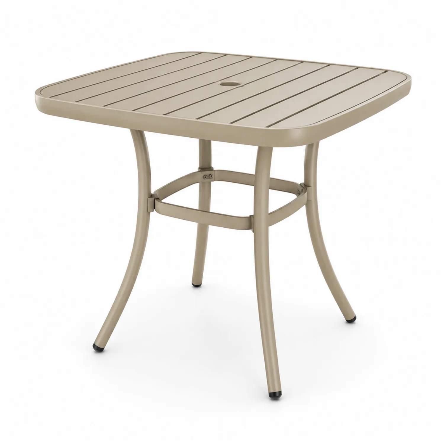 Gartentisch Aluminium Beige