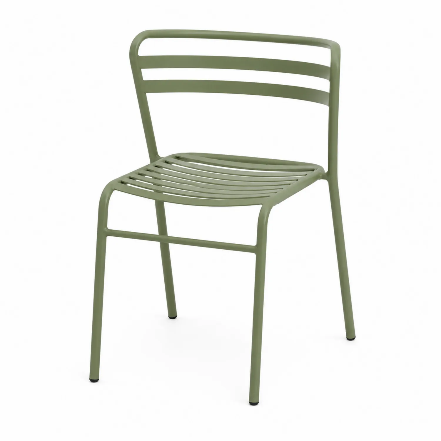 Stuhl Metall Grün 82x45x50cm