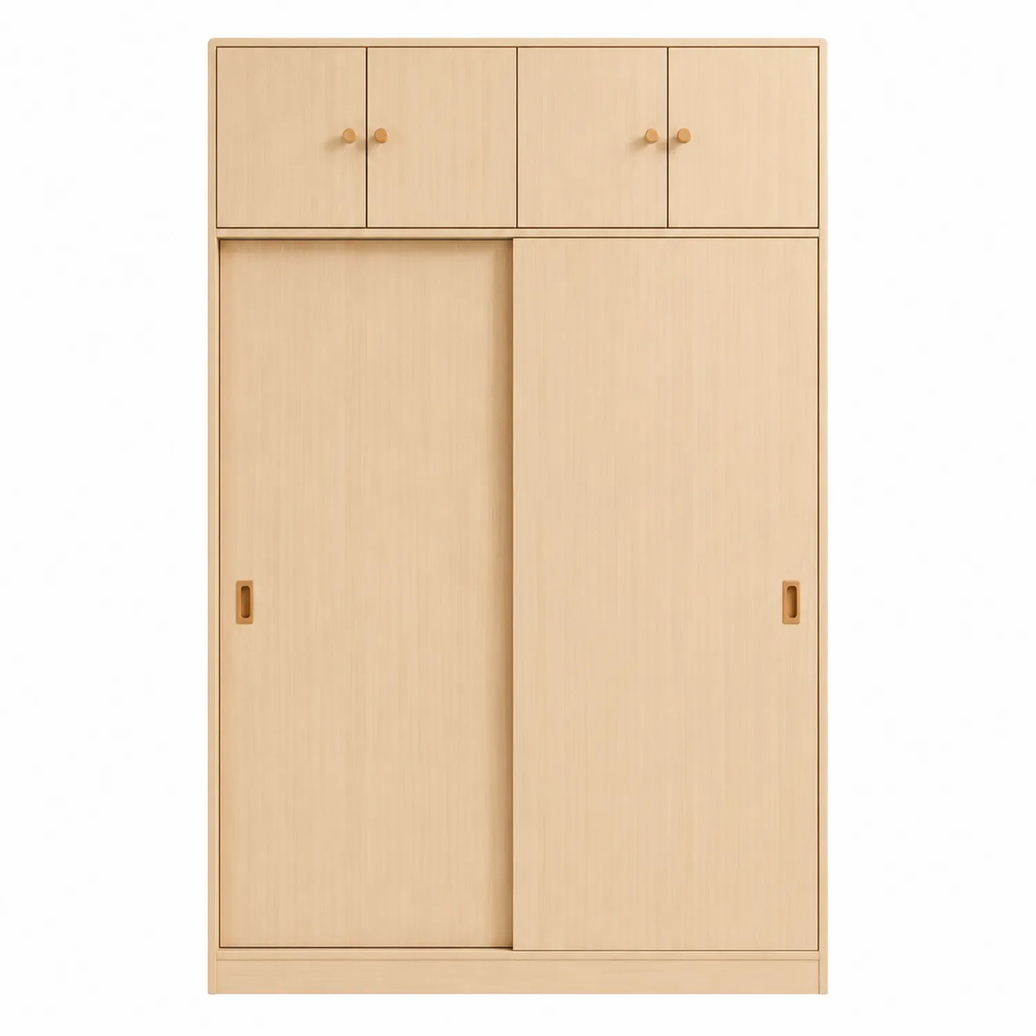 Armoire en Bois de Hêtre à Portes Coulissantes
