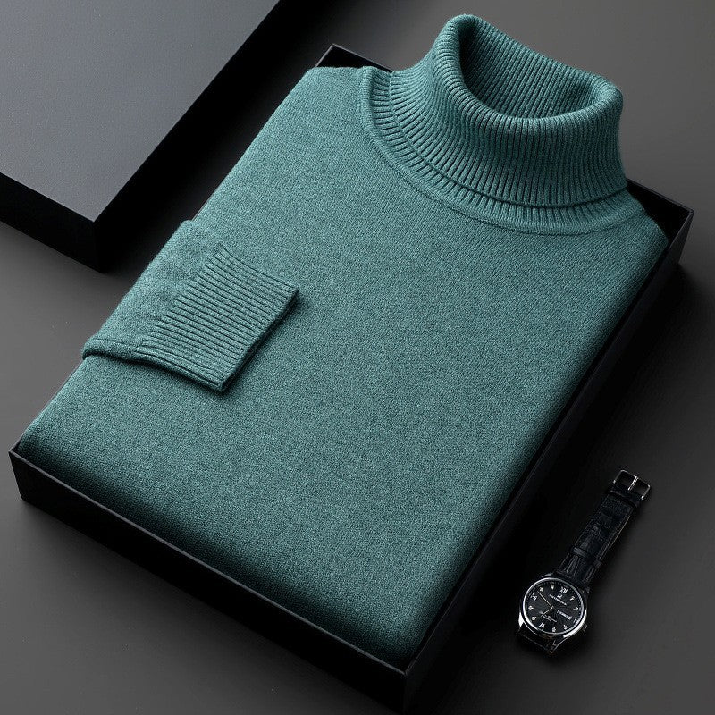 2025 New Arrivals Men's Classic Turtleneck Cashmere Sweater