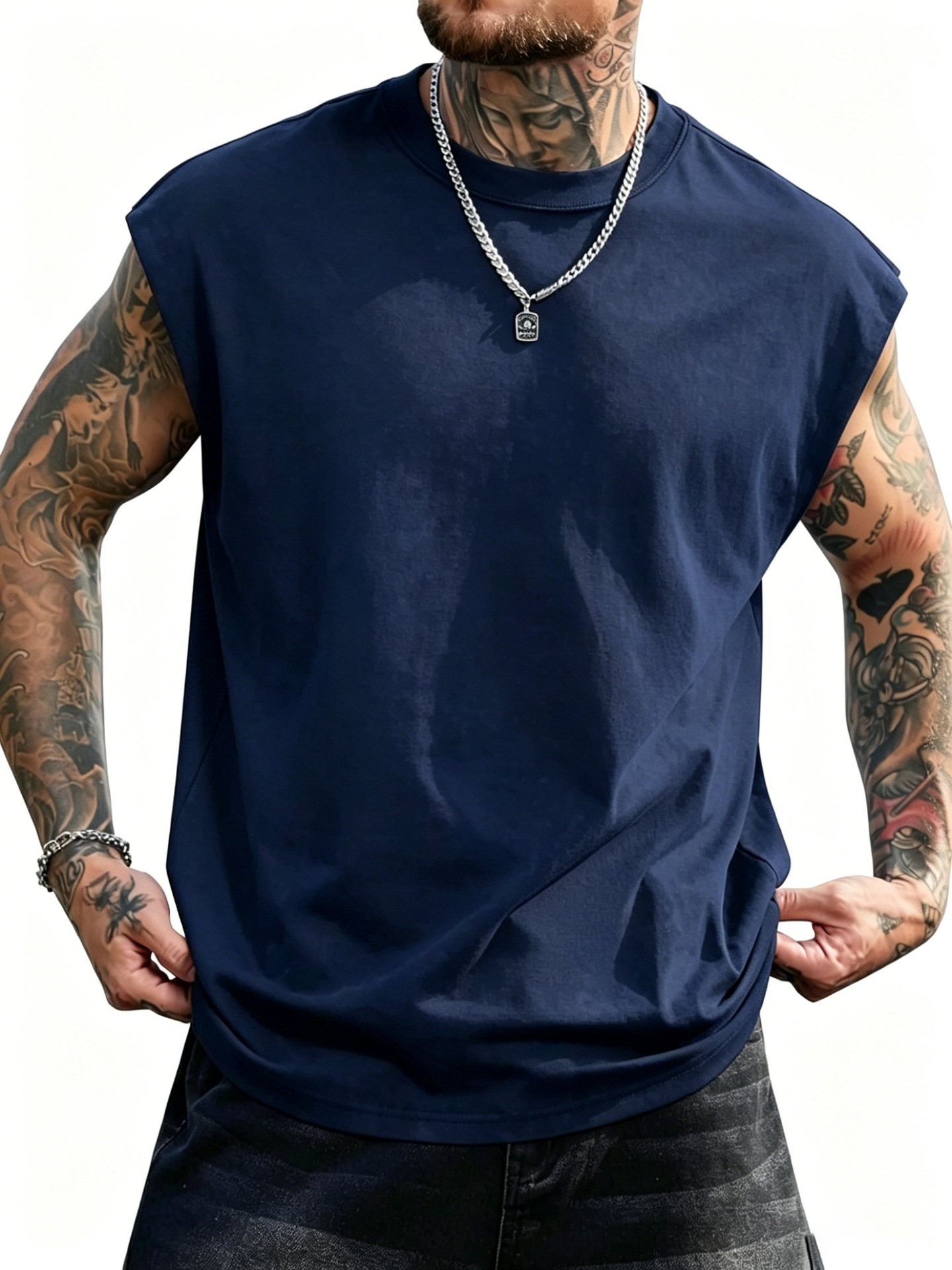 Aliexpress Men'S Summer Versatile Quick-Drying Sports Short-Sleeved Simple Casual Breathable Jogging Round Neck Top Wholesale