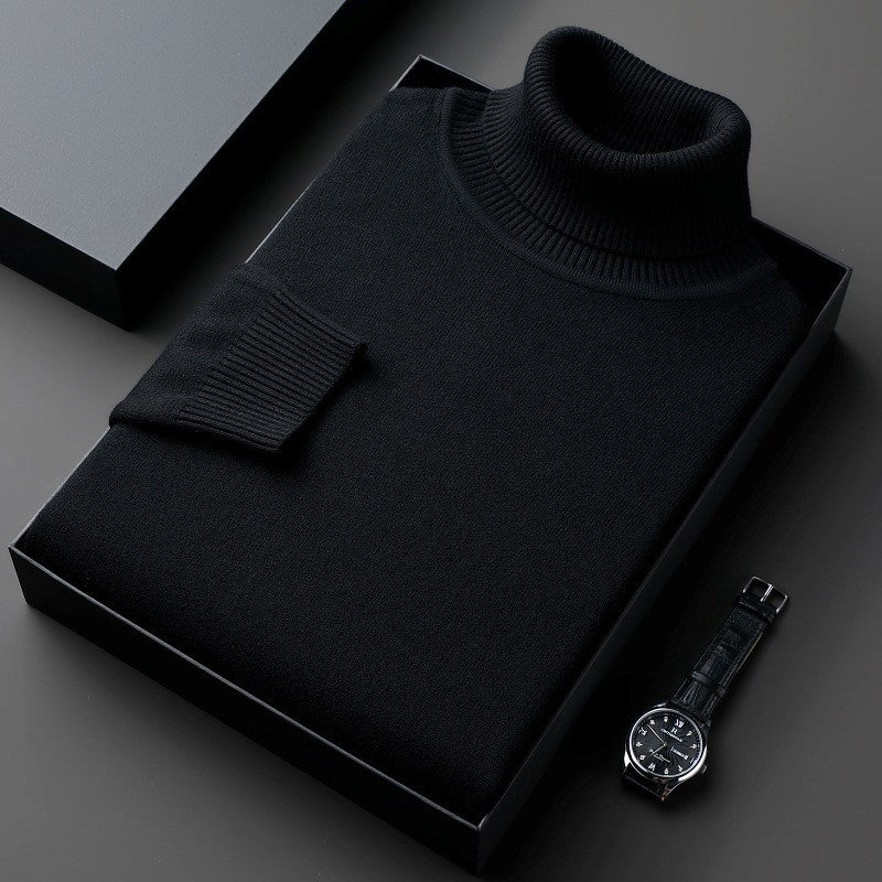2025 New Arrivals Men's Classic Turtleneck Cashmere Sweater