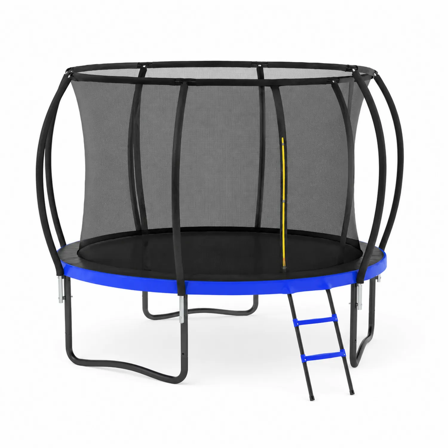 Rundtrampolin mit Sicherheitsnetz und Leiter Ø 300 cm