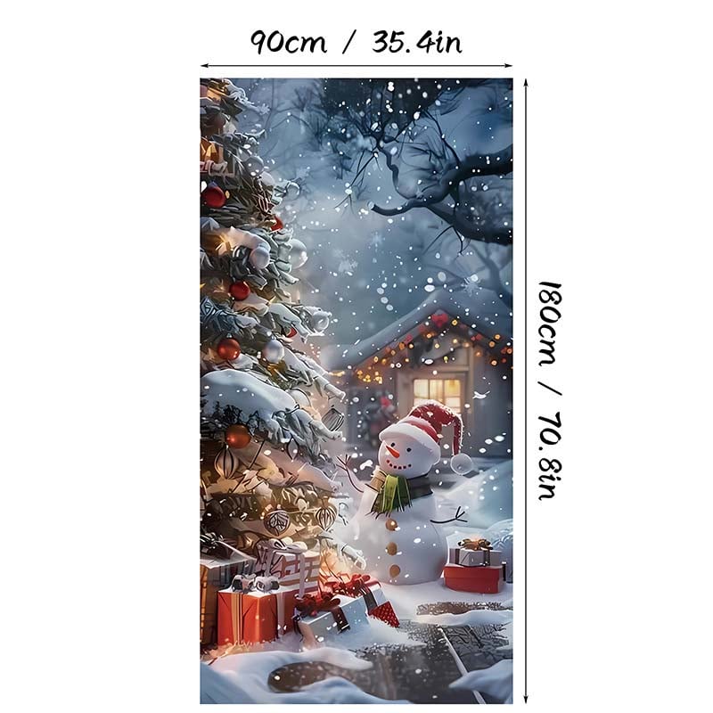 🎄TikTok Christmas Last Day Sale -70% OFF✨Santa Claus Door Frame Banner - Merry Christmas & Happy New Year🎅🎁