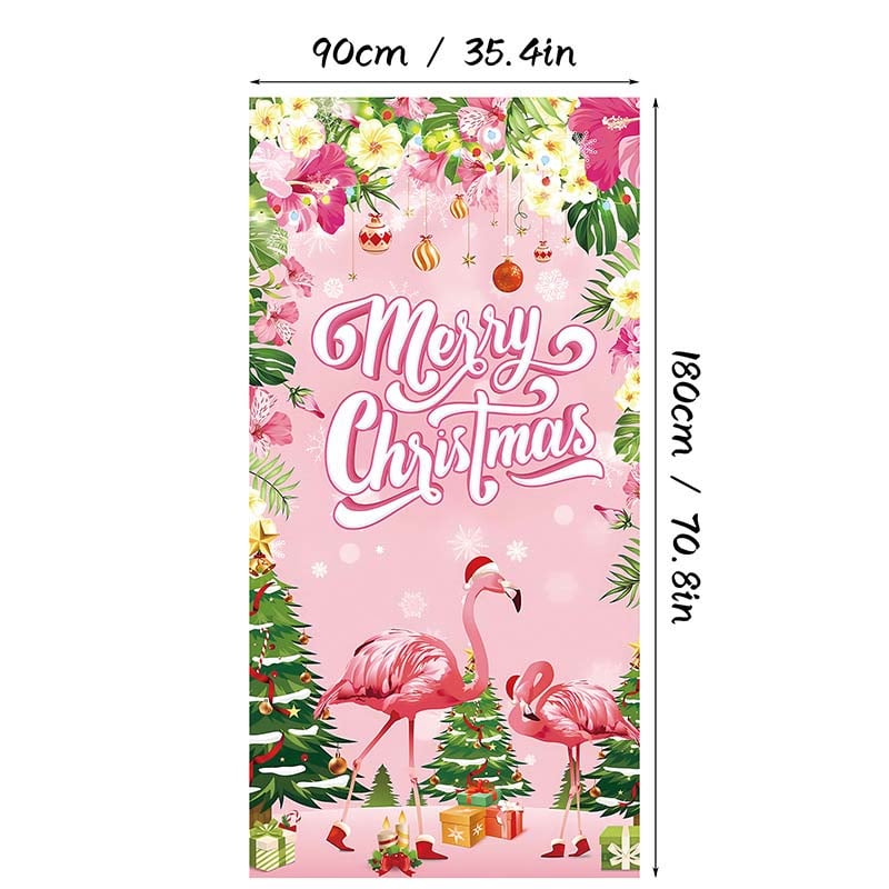 🎄TikTok Christmas Last Day Sale -70% OFF✨Santa Claus Door Frame Banner - Merry Christmas & Happy New Year🎅🎁