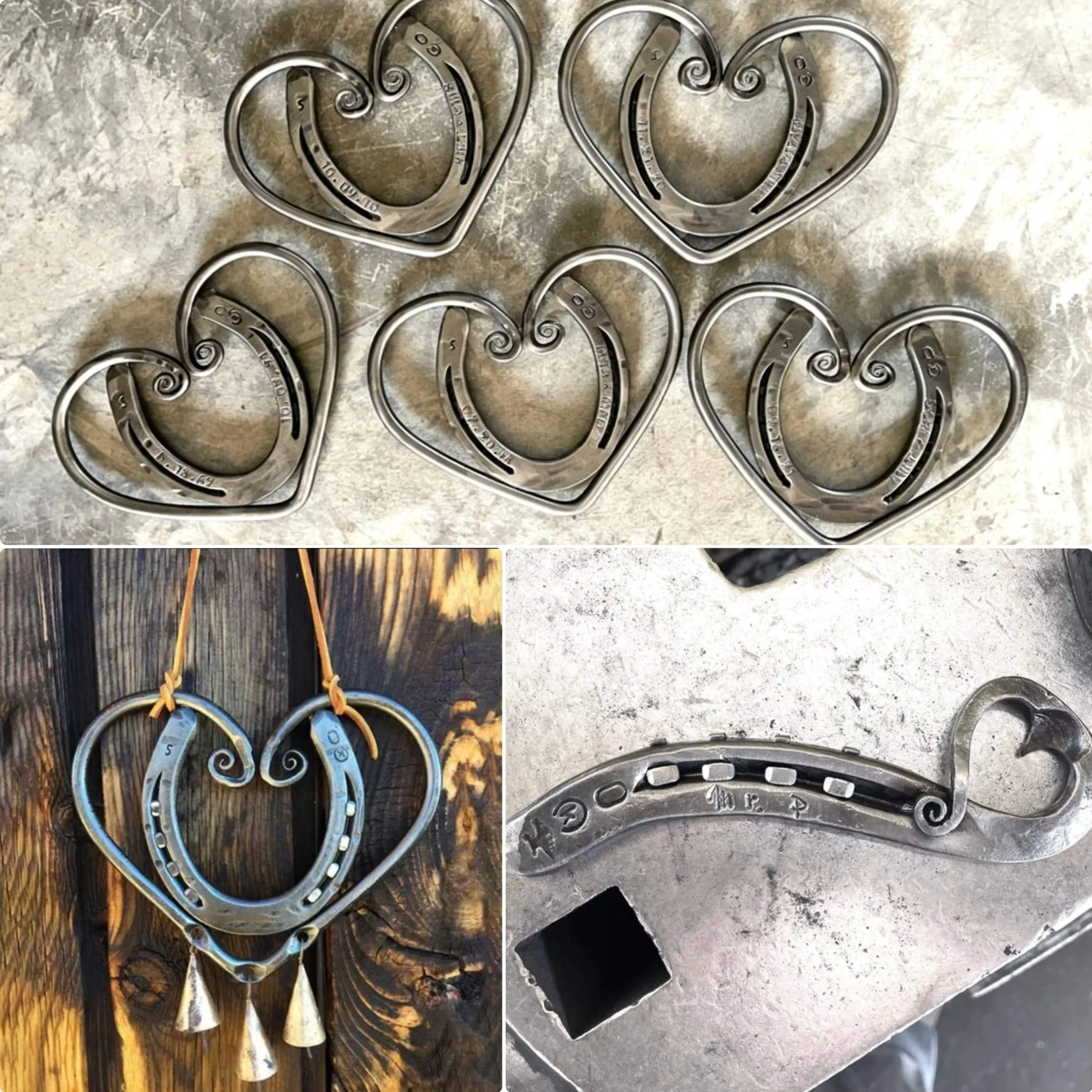 100% Handmade | The Horseshoe Heart Wind Chime 🐎❤ (Handmade by Jordan Maynard®)