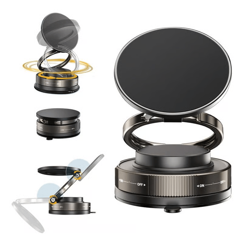 🎁TikTok Last Day Sale - 70% OFF🔄360° Adjustable Vacuum Magnetic Phone Holder📱🚗