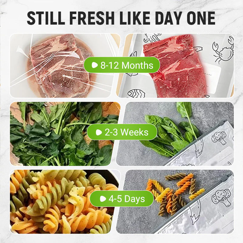 🎁TikTok Last Day Sale - 70% OFF🎉Reusable Aluminum Foil Sealable Storage Bags🍗 Limited time offer! Buy 3 get 2 free🥦