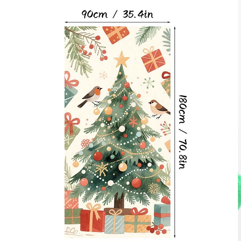 🎄TikTok Christmas Last Day Sale -70% OFF✨Santa Claus Door Frame Banner - Merry Christmas & Happy New Year🎅🎁