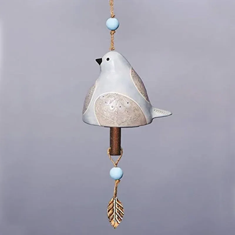Hand-Painted Ceramic Bird wind Chimes (Handmade by Jordan Maynard®)-Buy 2 Free Shipping