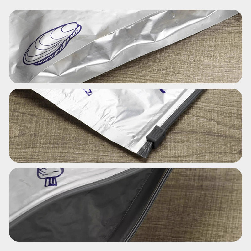 🎁TikTok Last Day Sale - 70% OFF🎉Reusable Aluminum Foil Sealable Storage Bags🍗 Limited time offer! Buy 3 get 2 free🥦
