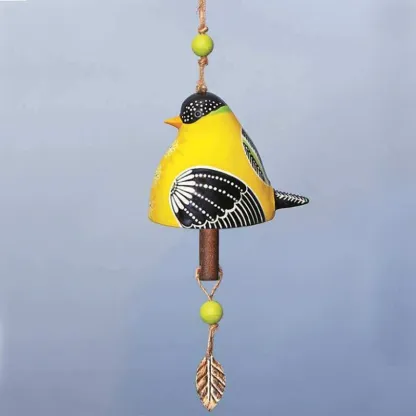 Hand-Painted Ceramic Bird wind Chimes (Handmade by Jordan Maynard®)-Buy 2 Free Shipping
