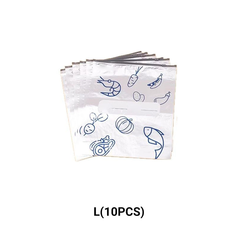 🎁TikTok Last Day Sale - 70% OFF🎉Reusable Aluminum Foil Sealable Storage Bags🍗 Limited time offer! Buy 3 get 2 free🥦