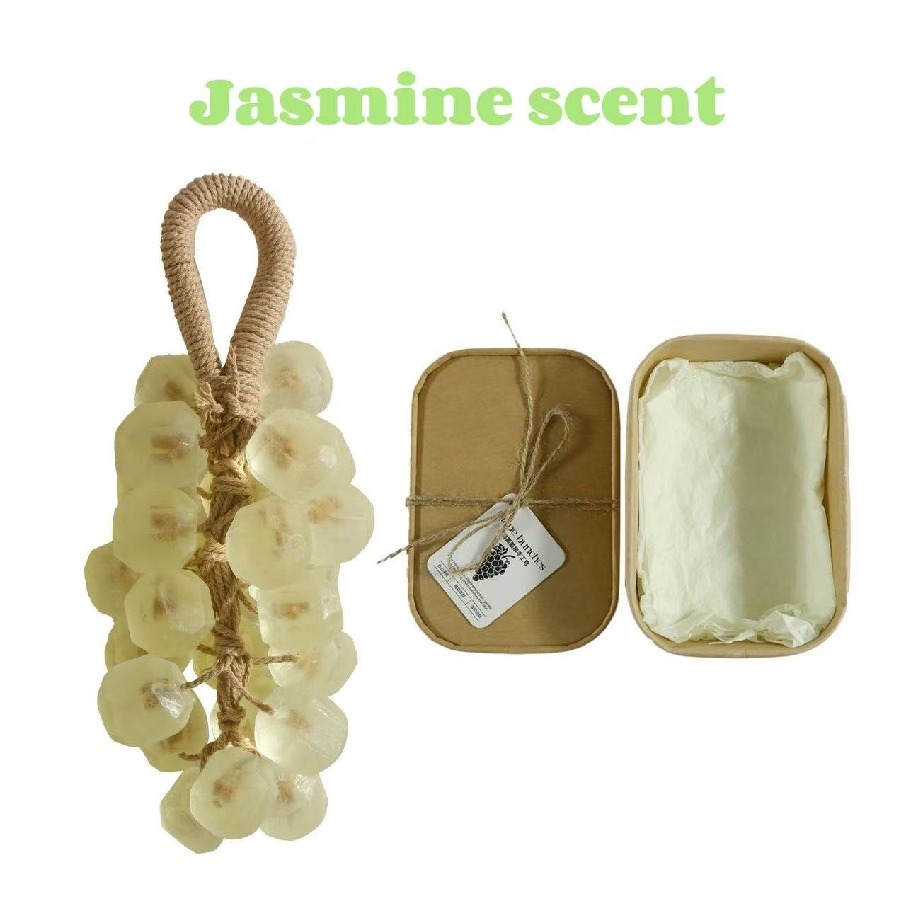 🔥Christmas Sale-Only $11/Each🔥Personalized Original Handmade Crystal Grape Soap Gentle Cleansing Soap  (Single string: 25 pieces)
