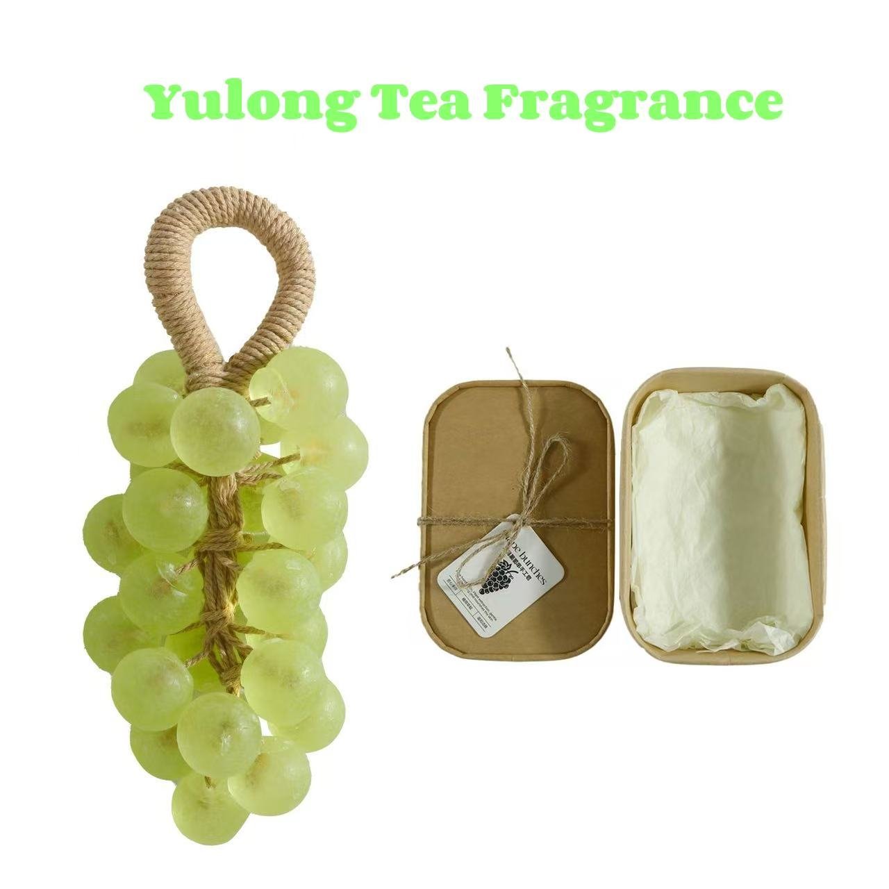 🔥Christmas Sale-Only $11/Each🔥Personalized Original Handmade Crystal Grape Soap Gentle Cleansing Soap  (Single string: 25 pieces)
