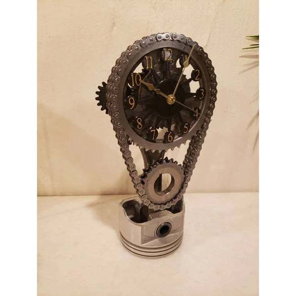 🔥2026 Hot Sale -50% OFF(Limited stock)🔥MOTORIZED ROTATING CHAIN CLOCK