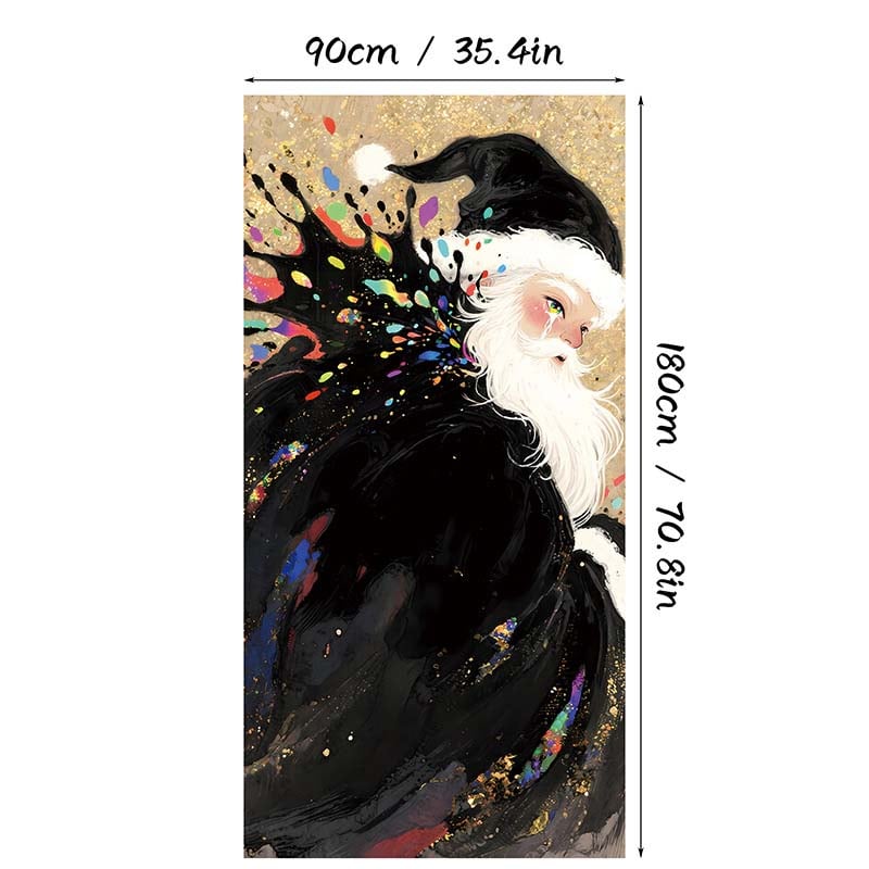 🎄TikTok Christmas Last Day Sale -70% OFF✨Santa Claus Door Frame Banner - Merry Christmas & Happy New Year🎅🎁