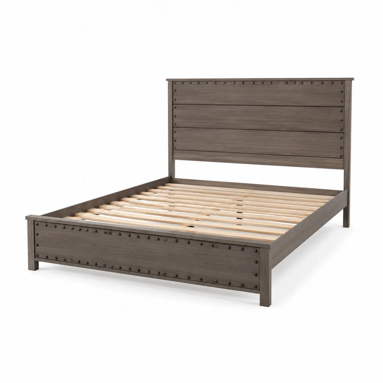 Cama de Madera Maciza Marrón 200 cm x 150 cm