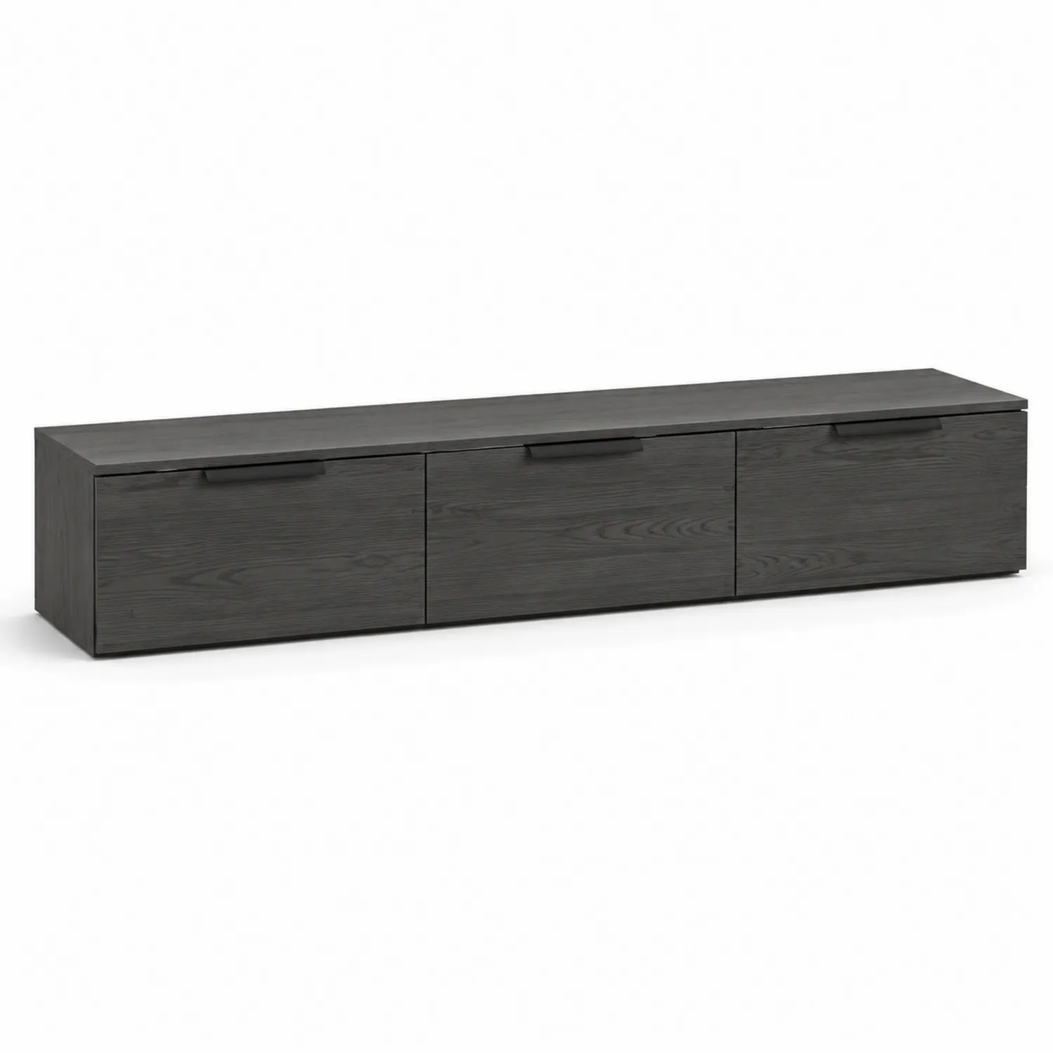 Mueble para TV de Madera 180x35x40 cm Negro