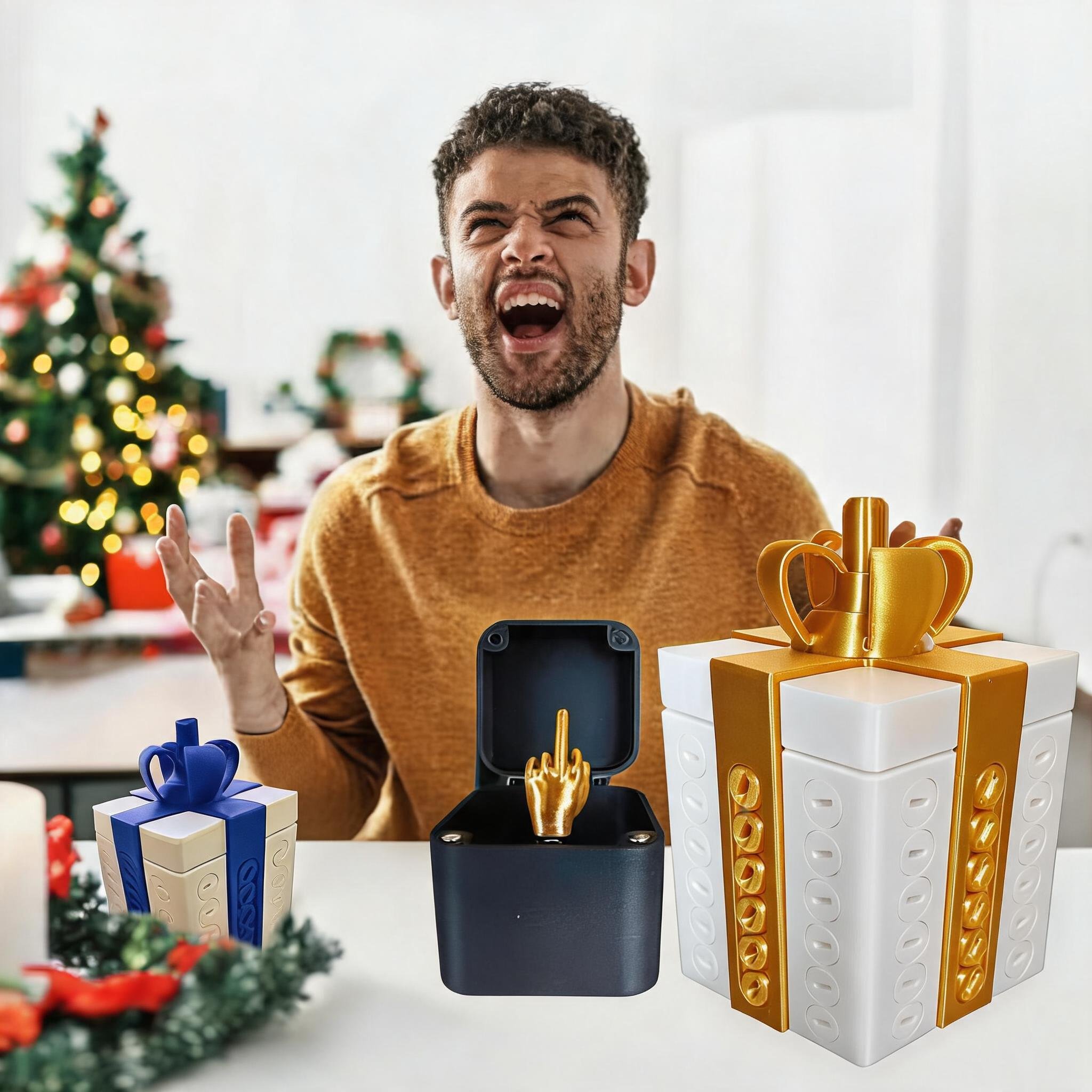 Last Day Sale — Up to 70% OFF | Hilarious Screw Challenge with Middle Finger Surprise 🤪🖕 Perfect Gag Gift for All Occasions!